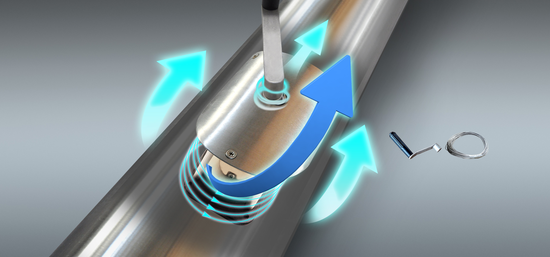 隱藏式內置鋼絲繩